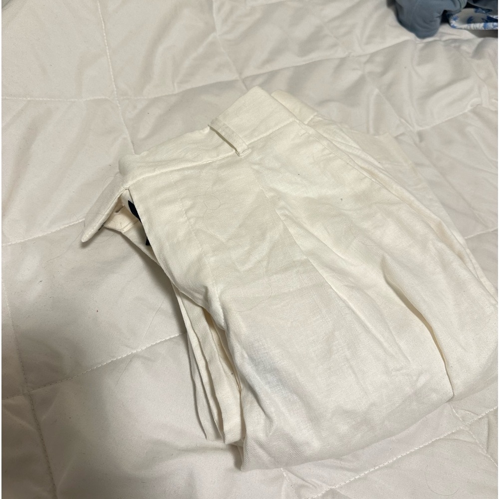 White Linen Pants from banana republic!